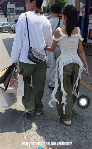 the ‘you dont wanna hold my hand’ challenge is def not for them because he’d literally free one of his hands just so she could hold it 😔☝🏼