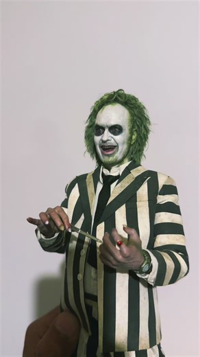 The Beetlejuice by Hot Toys . . . #beetlejuice #hottoys #actionfigure #hottoyscollections #beetlejuicebeetlejuice