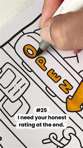 I’d love your honest opinion 🙈 What would you improve? Any feedback means a lot 🤍#ohuhuhonoluluseries #cocowyocoloringbook #ohuhu #chilling #adultcolouringbook