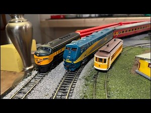 Running HO Trains & Locomotives on the Layout Live!