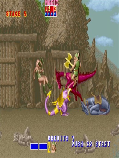 Golden Axe Arcade (1989) – Classic SEGA Beat ’Em Up Gameplay! 🔥 #retrogaming #gamingshorts