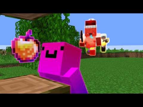 Minecraft: 30 Minutes vs 2 Hunters — Random Drops