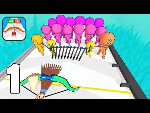 Bow Smash: Archery King - Shoot Arrows & Smash Targets - Part 1 - Gameplay Walkthrough(iOS, Android)