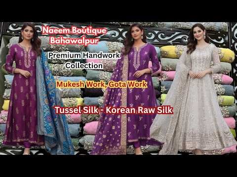 Designer Style Handwork Dresses at Wholesale Price | Naeem Boutique Bahawalpur