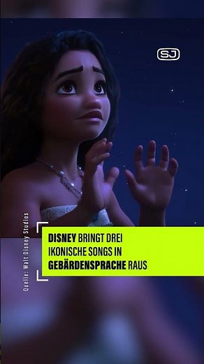 Disney bringt drei Songs in Gebärdensprache raus