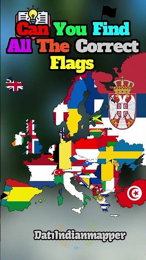 🌍 Can You Find All the Correct Flags? 🏳️🧠