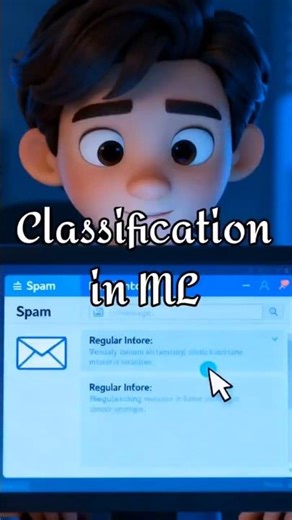 Classification in ML #ai #machinelearning #shorts