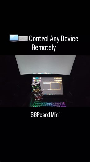 sgpcard on Instagram: "🔥 Function 18 of 1000 The SGP Card, thanks to its OTG port and Bluetooth Low Energy, allows you to connect to both computers and smartphones using USB-C, USB, or Bluetooth. In this case, the computer will automatically detect it as a keyboard or mouse, allowing it to send commands automatically in just one second. It can behave exactly as if a real person were typing on the keyboard, from anywhere in the world, as long as the SGP Card is connected to the Internet. 🌍 It c