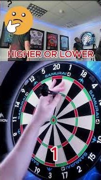 Darts Game Higher Lower