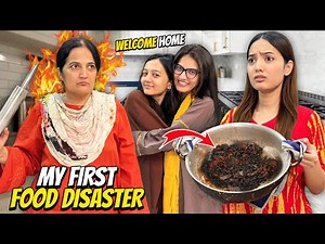 My First FOOD DISASTER😱|Rabia or Iqra ki Surprise Entry🤩|Sistrology