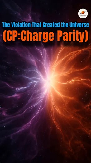 BR on Instagram: "Disclaimer This video uses simplified explanations and artistic visuals to describe CP Charge Parity violation. The scientific discoveries, dates and Nobel Prizes mentioned are accurate but the graphics are only conceptual representations and not depictions of actual experimental data. The violation that created the universe CP Charge Parity. The Big Bang produced matter and antimatter in almost perfect balance. They should have erased each other instantly, leaving an empty uni