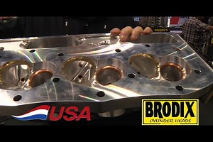 Dave goes over the new BRODIX BBC Billet Heads .......... QUESTIONS about our complete Top End Kits (704) 397-7979 | USA Performance Parts