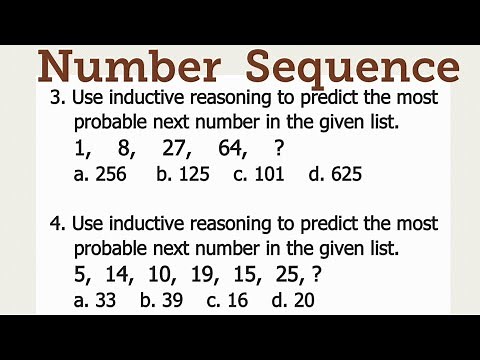 Number Sequence: Use inductive reasoning to predict the most probable next number in the given list