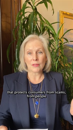 3.7K views · 195 reactions | The Consumer Financial Protection Bureau plays a key role in protecting everyday Americans from financial scams and abuse. Senate Democrats are fighting to stop President Trump's cuts to the CFPB and protect consumers. | U.S. Senator Kirsten Gillibrand | Facebook