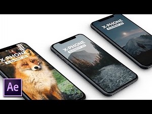 Create a 3D Mobile Phone App Promo | After Effects Tutorial