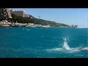 Отдых Крым Ялта 10 июня 2012 - Массандровский Пляж Yalta Massandra beach Crimea