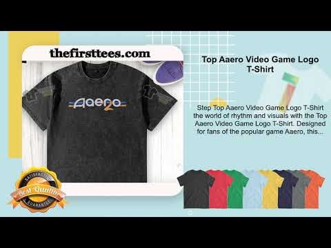 Top Aaero Video Game Logo T-Shirt