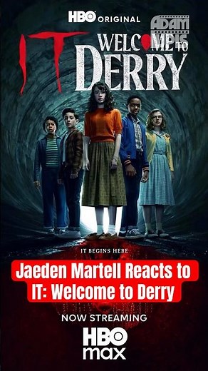 Jaeden Martell Reacts to IT: Welcome to Derry