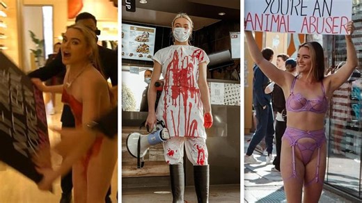 Tash Peterson's Louis Vuitton protest