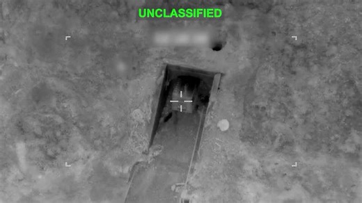 US releases video it says shows strikes on Iranian missile launchers