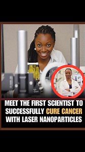 102K views · 9.2K reactions | Great News: Dr. Hadiyah-Nicole Green became the first scientist to cure cancer in mice using laser-activated nanoparticles. She target tumors with lasers, leaving healthy cells untouched. Safe. Precise. FDA nanoparticle-based. One of the few Black women PhDs in physics, she’s now working to bring this breakthrough to the world  ❤️..   . #cancercure #blackexcellence #blackhistory #discovery | Jerry Omo | Facebook