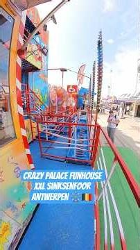 Crazy Palace Funhouse XXL Sinksenfoor Antwerpen 🎡🇧🇪 #kermis #kirmes #funfair #ferias #ride #roblox