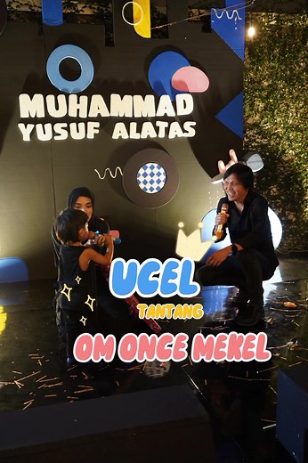 Ucel Ketawa Challenge with Om Once X - Once Mekel and Ucel Friendship