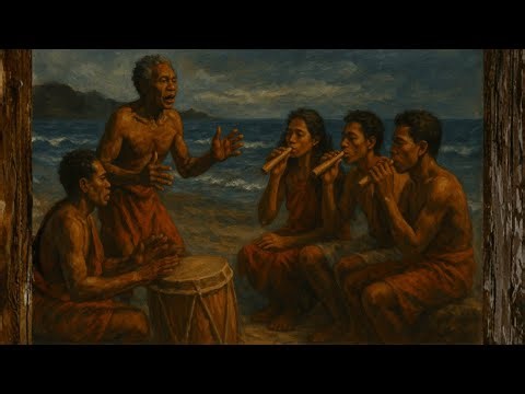 🇫🇲 MICRONESIA Traditional Folk Music: "Ouwata Ngeni Mwáánin" (Journey Over the Waves)