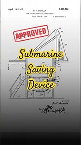 He Invented a Submarine Escape Pod in 1926. Nobody Listened #weirdhistory #submarine #inventions