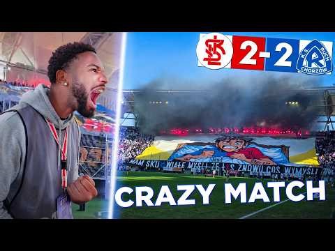 POLISH HELL! 🧨 Bitwa pod stadionem: ŁKS Łódź vs Ruch Chorzów (CHAOS)
