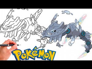 How To Draw MEGA STEELIX POKEMON | Mega Pokemons