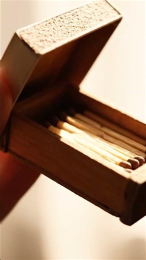 Whispering Wood: Satisfying Matchbox ASMR 🪵