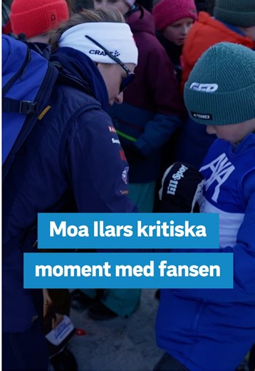 ”Det känns ju sisådär” Skidstjärnan Moa Ilars succésäsong innebär också att hon får skriva allt mer autografer ✍🏻 ❄ Men det finns vissa utmaningar, till exempel om man får skriva på barnens kläder? ❄ Läs mer i SVT Sports app 📲 eller via länk i storyn👆 #vintersport #fans #längdskidor #svtsport