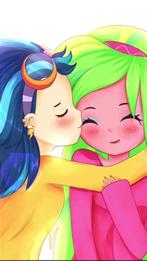 Indigo Zap x Lemon Zest #equestriagirls #lgbtq #shipping