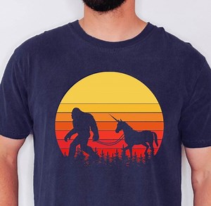 Bigfoot Unicorn Shirt, Cute Bigfoot Shirt, Sasquatch Gift Shirt, Best Bigfoot Unicorn Lover Gift Tee, Funny Bigfoot Shirt, Father's Day Gift - Etsy