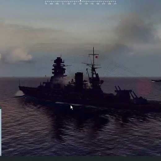 MASSIVE WWII Battleship Dual At Leyte Gulf #SeaPower