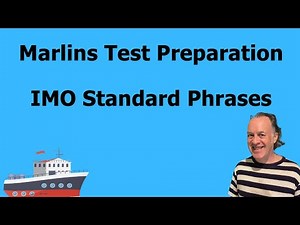 🗣️ IMO Standard Marine Communication Phrases | Practice for the Marlins Test of English