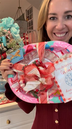 DINNER & DISHES ON US! 🍽️🎁 how cute is a simple idea if you wanna give a gift card to a friend neighbor or a teacher get a gift card and put it with some paper plates and napkins - dinner and dishes on us tonight!! Simple grateful last-minute idea and just that simple extra special touch!! Simple night in that is stress free for someone you love!! #diy #lastminutegifts #giftcardhack #gifthack #familygift | At Home With Shannon