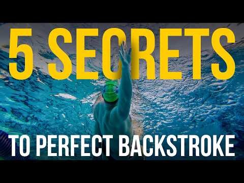 How to swim backstroke | Backstroke swimming technique explained