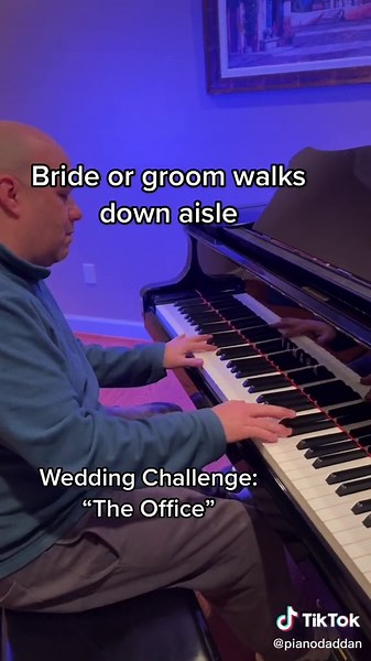 #theoffice #weddingentrance #pianocover #fyp #weddingsongideas