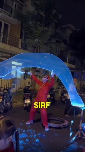 The secret science behind glowing bubbles! 😮🫧 #facts #shorts #entertainment