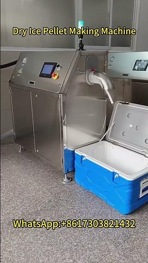 Dry Ice Pellet Making Machine | Automatic Dry Ice Production