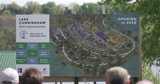 Omaha community breaks ground on new $20 million expansion at Lake Cunningham