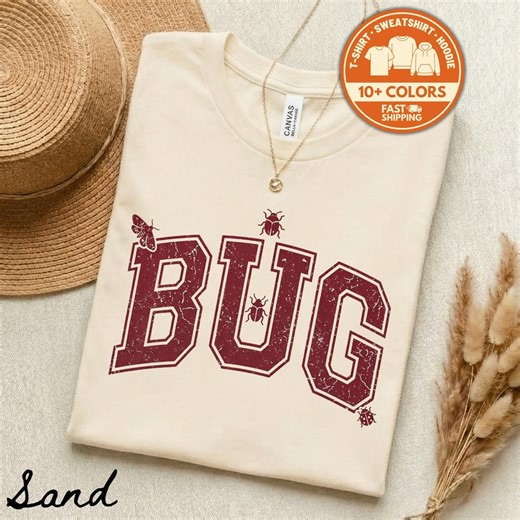 Bug Shirt, Bug Lover T-shirt Moth Beetle Ladybug Insects Entomology Nature Tee Pink Distressed Grunge Gift for Her Bug Collector Science Fan - Etsy