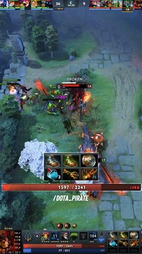 Doom free HP bug 7.41 😂 #dota2 #дота2 #dota2highlights #dota2indonesia