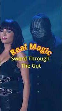 Real Magic - Plunging A Sword Into His Beautiful Assistants Gut