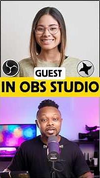 How to Bring Guest in OBS using VDO Ninja #obstutorials