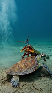 Mantis Shrimp vs Turtle #erlichtvvlog #followersreels #fishing | erlich TV vlog