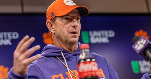 What Dabo Swinney said as Clemson opens spring practice ahead of 2026 season