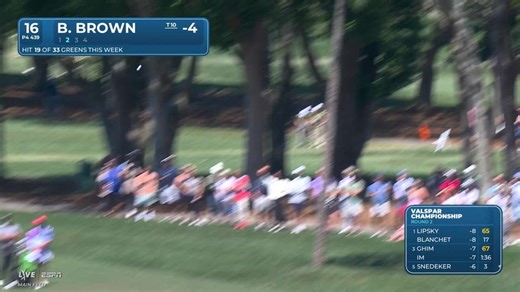 Blades Brown | Round 2 | 16th hole | Shot 2 | 2026 Valspar